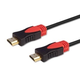 Провод Savio HDMI / HDMI HDMI A male, HDMI A male, 3 м, черный