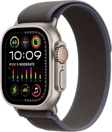 Nutikell Apple Watch Ultra 2 GPS + Cellular, 49mm Titanium Blue/Black Trail Loop S/M LT, titaan