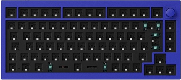 Klaviatūra Keychron Q1 Barebone ISO Knob EN, zila