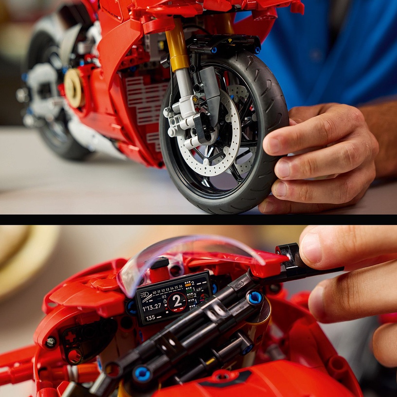 Konstruktor LEGO® Technic Ducati Panigale V4 S mootorratas 42202