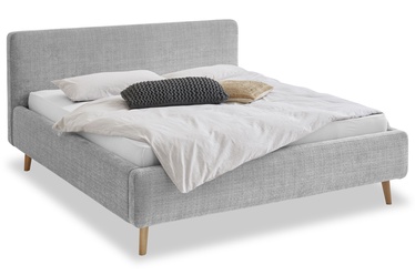 Кровать Mattis Yunus, 160 x 200 cm, серый