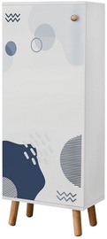Обувной шкаф Kalune Design Vegas B 950, белый, 38 см x 50 см x 135 см