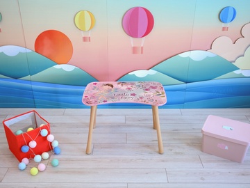 Детский стол Kalune Design Table 374PCN1190, 650 мм x 600 мм x 410 мм