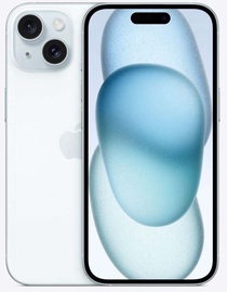 Mobiiltelefon Apple iPhone 15, sinine, 6GB/256GB