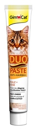 Лакомство для кошек Gimborn Duo-Paste Anti-Hairball Cheese and Malt, сыр, 0.05 кг