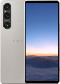Мобильный телефон Sony Xperia 1 V, серебристый, 12GB/256GB