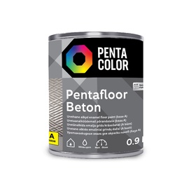Grīdas krāsa Pentacolor Pentafloor Beton, balta, 0.9 l