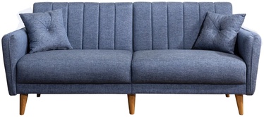 Diivanvoodi Artie Aqua, tumesinine, 82 x 210 cm x 85 cm