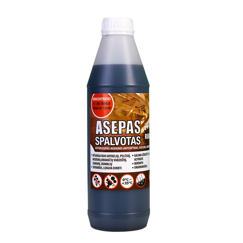 Antiseptik - kontsentraat Asepas, pruun, 1 l