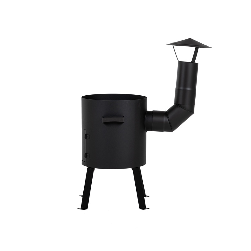 Grill DM Grill Kazano, must, 32 cm