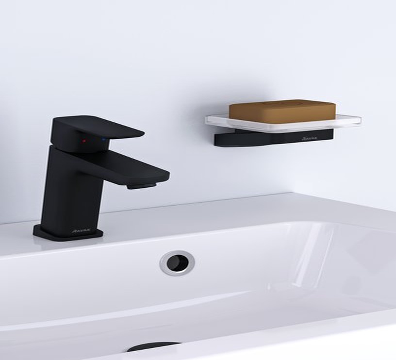 Смеситель Ravak 10° Free Black TD F 012.20, g3/8