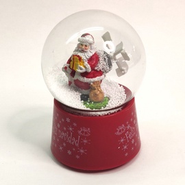 Dekorācija Ball Santa, 100 mm x 100 mm