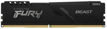 Оперативная память (RAM) Kingston Fury Beast, DDR4, 16 GB, 3733 MHz