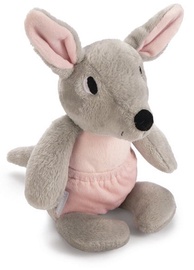 Игрушка для собаки Beeztees Puppy Kangaroo Ravi 619145, 31 см, розовый/серый