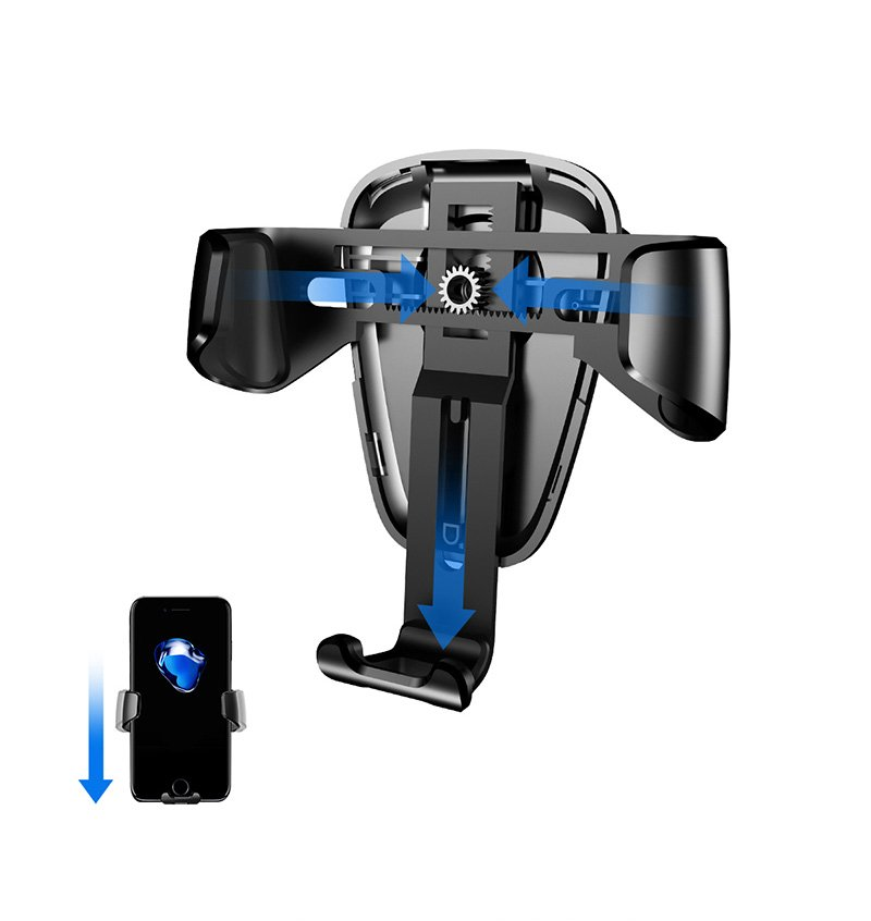 Auto telefonihoidik Baseus, 24 - 34 ", must