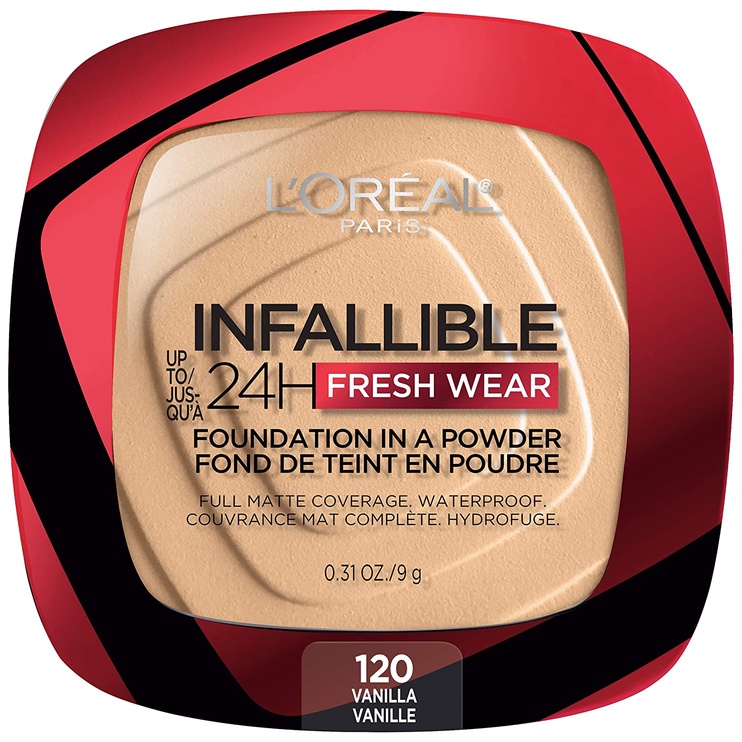 Tonālais krēms L'Oreal Infaillible 24h Fresh Wear Compact 120 Vanilla, 9 g