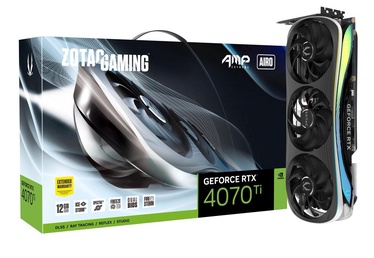 Vaizdo plokštė Zotac GeForce RTX 4070 Ti, 12 GB, GDDR6X