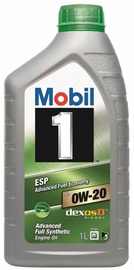 Mootoriõli Mobil 1 ESP X2 0W - 20, sünteetiline, sõiduautole, 1 l