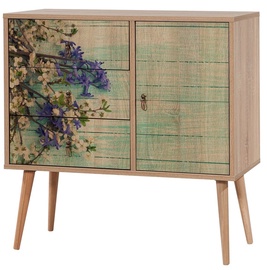 Kummut Kalune Design Verybox 727, mitmevärviline/tamm, 40 x 90 cm x 90 cm