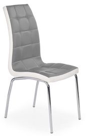 Стул для столовой K186 V-CH-K/186-KR-POPIEL, серый, 63 см x 42 см x 47 см