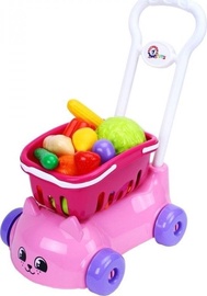 Poe mänguasjad Technok Shopping Cart, roosa/mitmevärviline