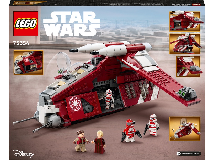 Konstruktor LEGO® Star Wars Coruscant Guard Gunship™ 75354, 1083 tk.