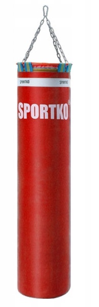 Боксерский мешок SportKO MP05, красный