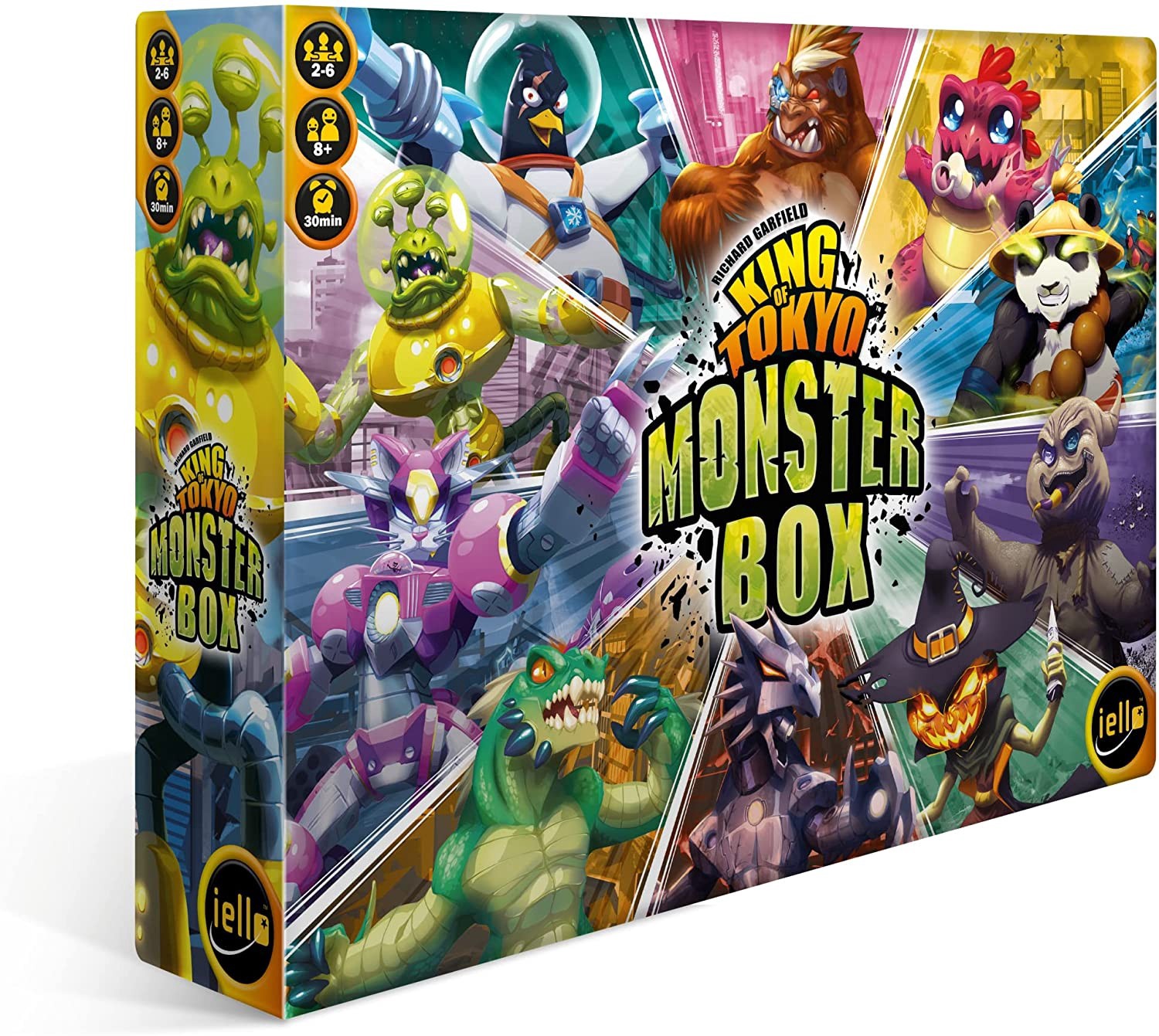 Настольная игра Iello King of Tokyo: Monster Box, EN - Ksenukai.lv