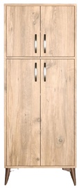 Кухонный шкаф Kalune Design MDL0102, коричневый, 625 мм x 350 мм x 1550 мм