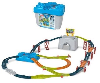 Transporta rotaļlietu komplekts Fisher Price Thomas & Friends Connect & Build Track HNP81, daudzkrāsaina