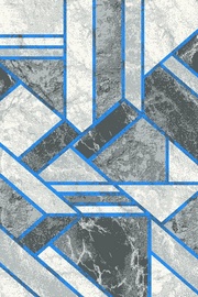 Vaip Domoletti, sinine/hall, 230 cm x 150 cm
