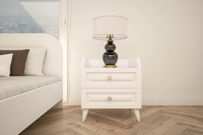 Комплект мебели для спальни Kalune Design Tango 610, комнатные, белый