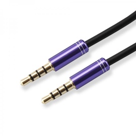 Kaabel Sbox 2388863, must/violetne, 1.5 m