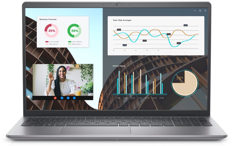 Sülearvuti Dell Vostro 3530, Intel® Core™ i7-1355U, 16 GB, 512 GB, 15.6 ", Intel HD, must, en