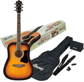 Акустическая гитара Ibanez V50NJPVS, коричневый