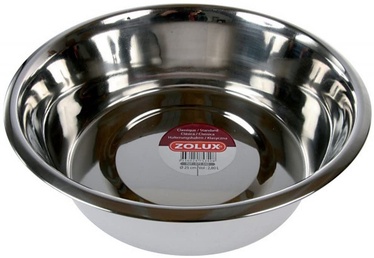 Dubenėlis gyvūnams Zolux Stainless Steel Bowl, 0.25 l, 11 cm x 11 cm