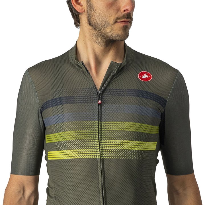 Термофутболка Castelli Endurance Pro, зеленый, XL