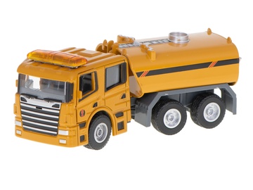 Bērnu rotaļu mašīnīte Hy-Trucks, dzeltena