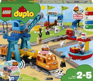 Конструктор LEGO Duplo Грузовой поезд 10875, 105 шт.