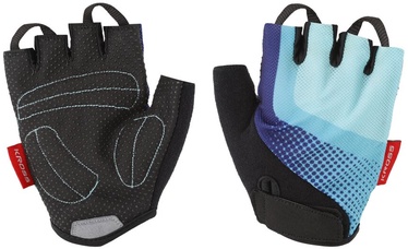 Велосипедные перчатки для женщин Kross Roamer Lady, синий/черный/голубой, S