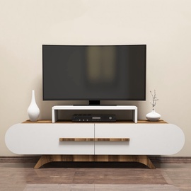 TV-laud Kalune Design Rose, pruun/valge, 145 cm x 36.8 cm x 49.8 cm