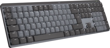 Клавиатура Logitech Clicky Logitech MX Mechanical Английский (US), серый, беспроводная