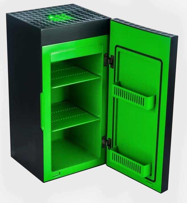 Холодильник Ukonic Microsoft Xbox Series X, черный/зеленый