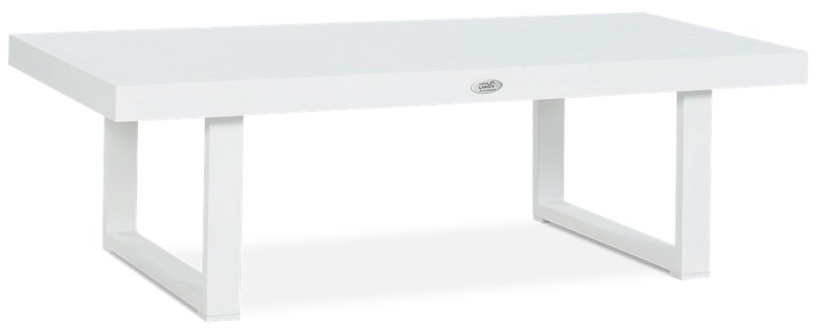 Välimööbli komplekt Davos, valge, 6 istekohta