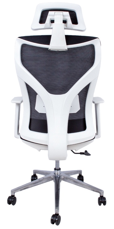 Офисный стул Home4you Venon, 58 x 58 x 94 - 100.5 см, белый/черный