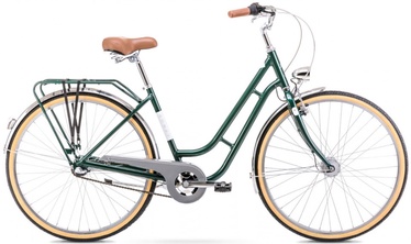 Велосипед городской Romet Luiza Classic, 28 ″, 21" (52.07 cm) рама, зеленый