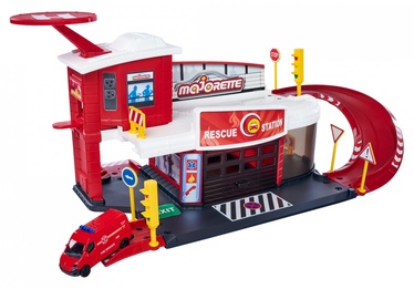 Komplekts Majorette Creatix Rescue Station 212050038, balta/sarkana