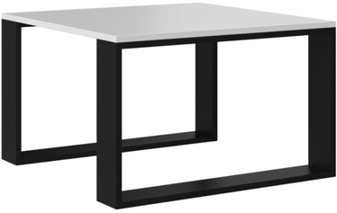 Kafijas galdiņš Modern Mini, balta/melna, 67 cm x 67 cm x 40 cm