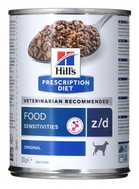 Mitrā barība (konservi) suņiem Hill's Prescription Diet Sensitivities Z/D, 0.37 kg