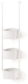 Полка для душа Umbra Flex, 280 мм x 1000 мм x 130 мм, белый